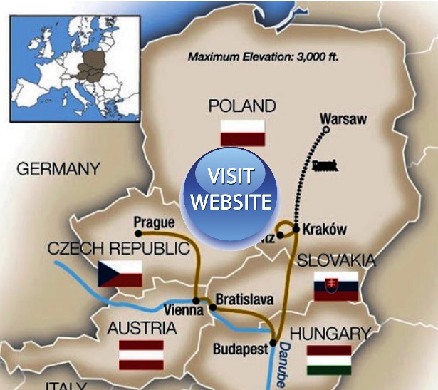 Tauck Warsaw,Budapest, Vienna, Prague